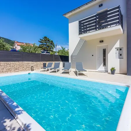 Nyaraló Family Friendly House With A Swimming Pool Baska, Krk - 24089 *